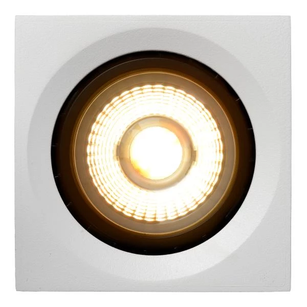 Lucide FEDLER - Ceiling spotlight - LED Dim to warm - GU10 (ES111) - 1x12W 2200K/3000K - White - detail 1